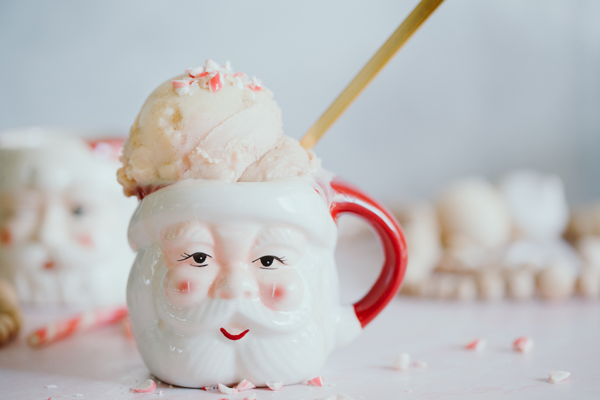 Raw Peppermint Candy Canes