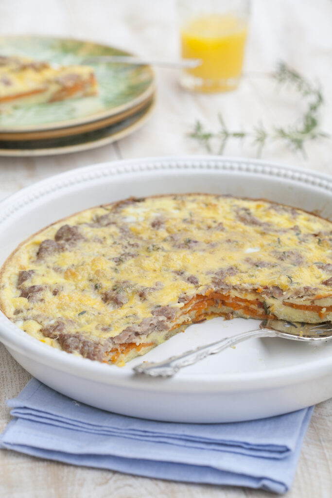 Whole30 Breakfast Sausage Quiche