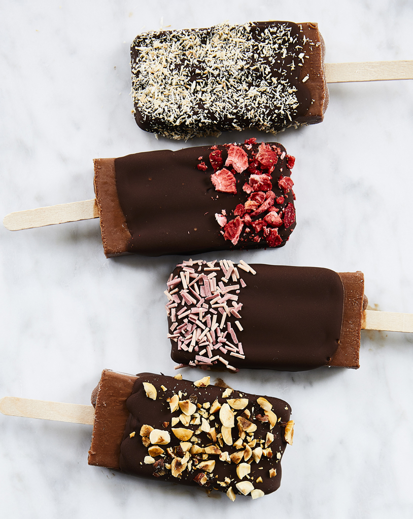 Chocolate Pickle Pops