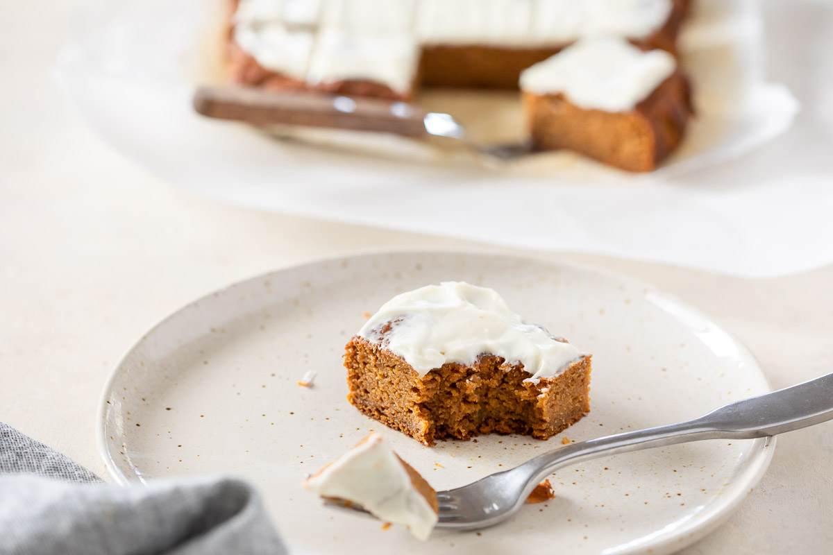 Spice Cake with Caramel Icing Recipe | MyRecipes