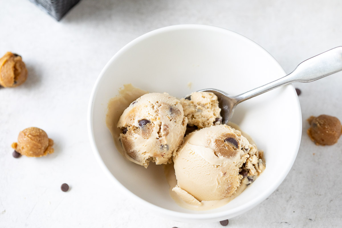 1/12 scale Miniature Bucket of Vanilla Ice Cream