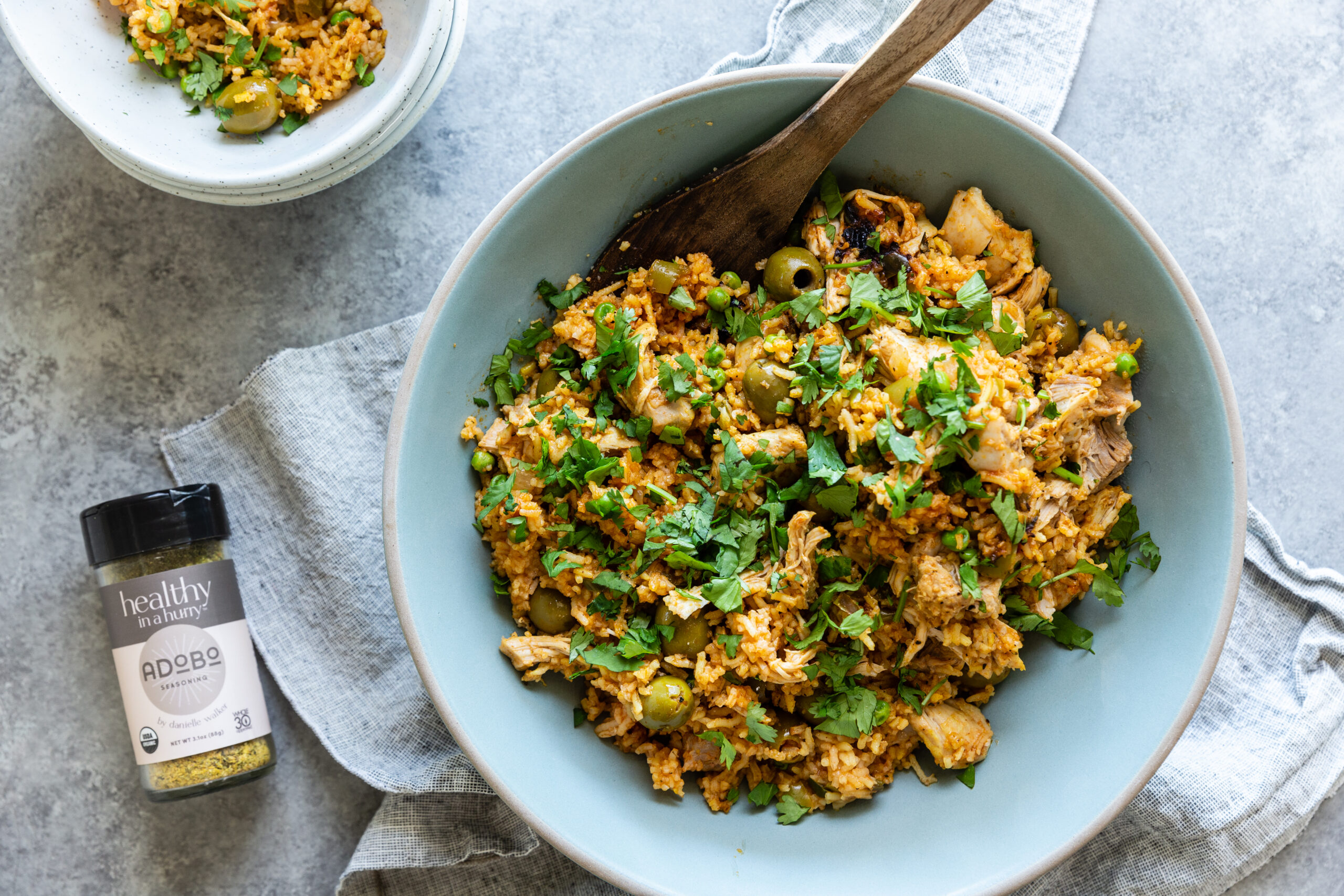 Instant Pot Puerto Rican Arroz con Pollo recipe (my family's recipe -  adapted for the pressure cooker!) - Fab Everyday