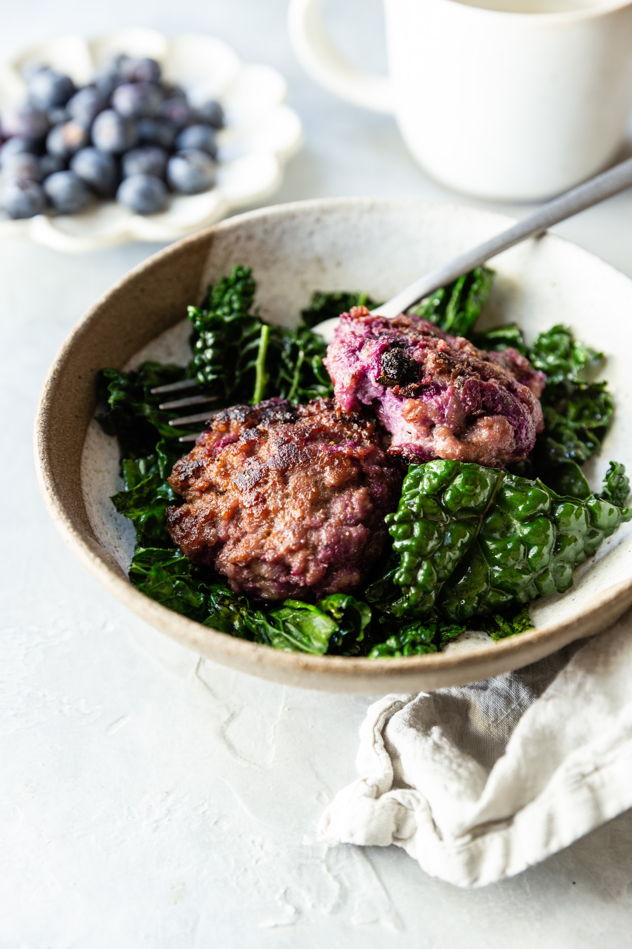 Blueberry Breakfast Sausage Patties Danielle Walker