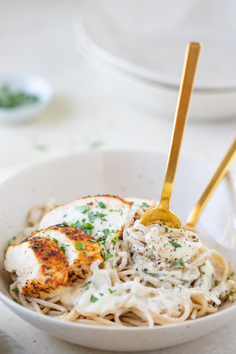 Roasted Garlic Cottage Cheese Alfredo Sauce Danielle Walker