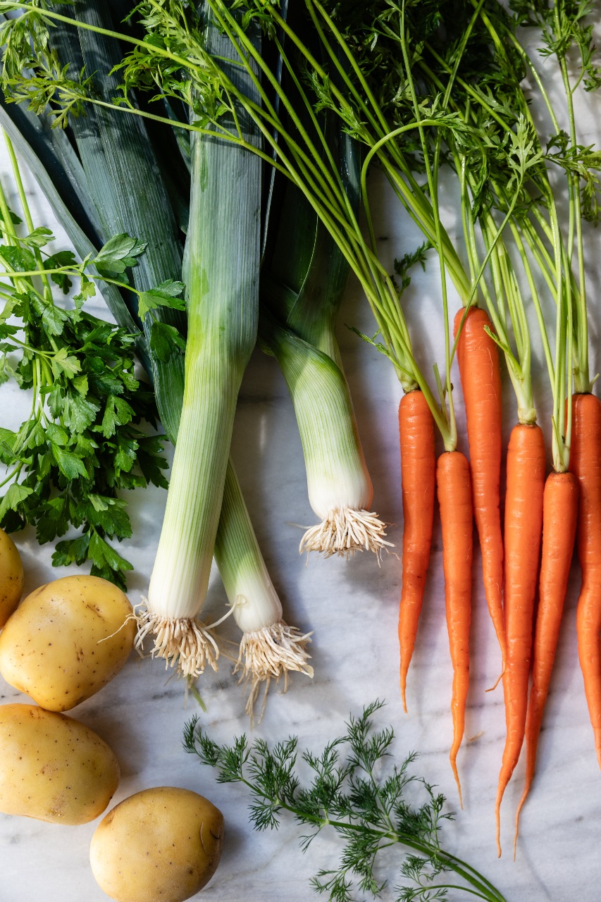 Gluten Free Chicken Soup with Caramelized Leeks Danielle Walker
